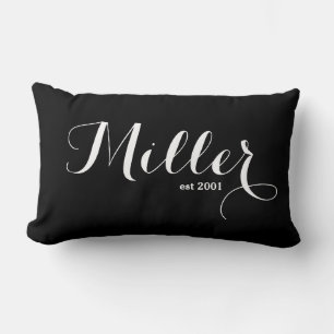 Family Namn Lumbar Pillow - Miller Lumbarkudde