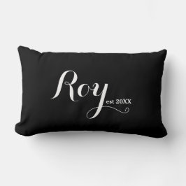 Family Namn Lumbar Pillow - Roy Lumbarkudde