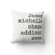FAMILY NAMN MORS DAG PILLOW GIFT