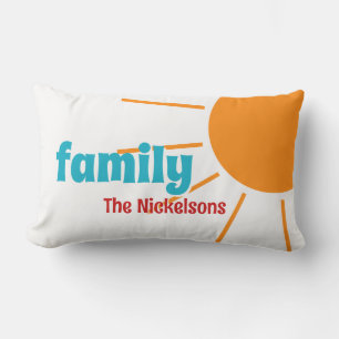 Family Namn Patio Lumbar Pillow Lumbarkudde