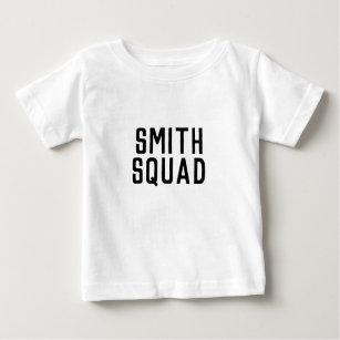 Family Namn Squad   Snyggt för modernt matchande T T Shirt