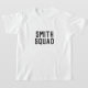 Family Namn Squad | Snyggt för modernt matchande T T Shirt (Laydown)