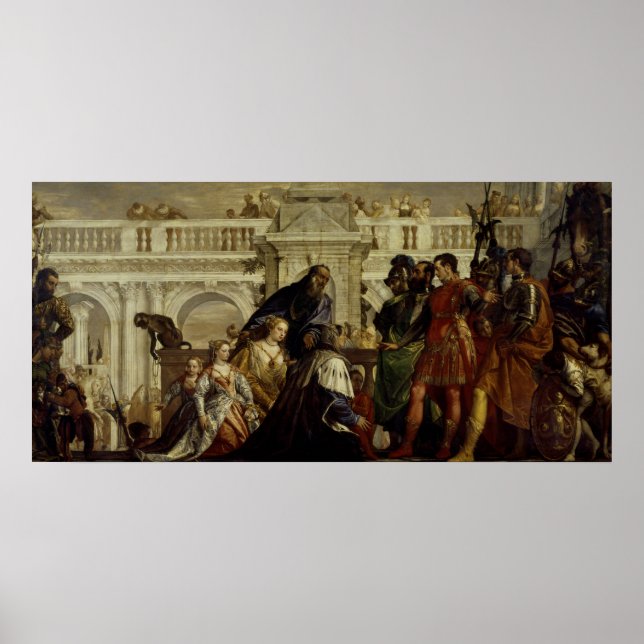 Family of Darius before Alexander the Great Poster (Framsidan)