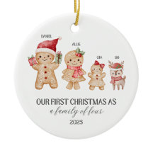 Family of Four Ornament