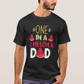 Family One In A Melon Dada Birthday Party Matching T Shirt