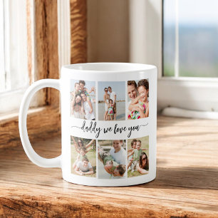 Family Pappa - Fars dag Photo Collage Kaffemugg