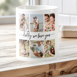 Family Pappa - Fars dag Photo Collage Kaffemugg