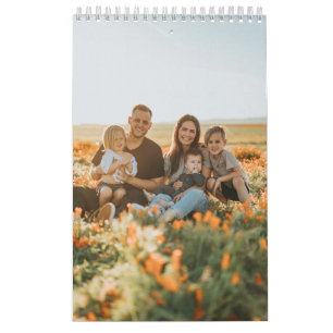Family Photo Bilder 2026-kalender 12 månader Kalender