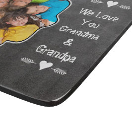 Family Photo Chalkboard Vi Kärlek DIG