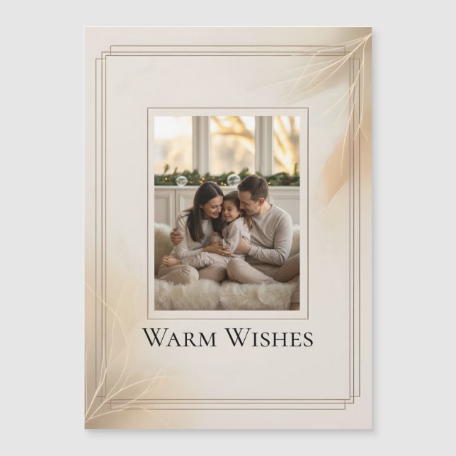 Family Photo Christmas Card (Framsida)