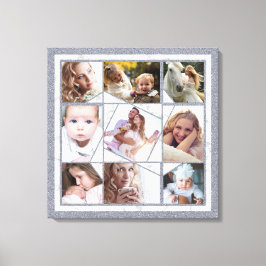 Family Photo Collage 9 Instagram Bilder | Marble
