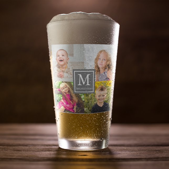 Family Photo Collage Glaskopp (Skapare uppladdad)