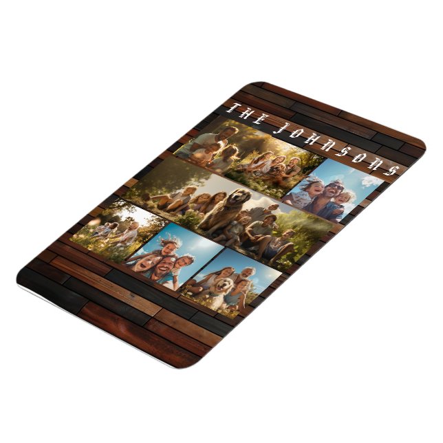 Family Photo Collage Magnet (Vänstra Sidan)