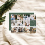 Family Photo Collage Peace Kärlek Joy jul Julkort<br><div class="desc">**Vi presenterar vår Personlig Peace, Kärlek och Joy Julkort: säsongens magi** I julhelg spred den värme och glädje som julen gav med vår Personlig Peace, Kärlek och Joy Julkort. Det här snyggt designade kortet har en beundransvärd 11-kvadratisk fotosamlingslayout som gör att du kan familjens mest omhuldade stunder under hela året....</div>
