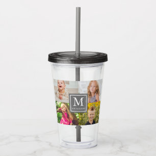 Family Photo Collage Take Away Mugg
