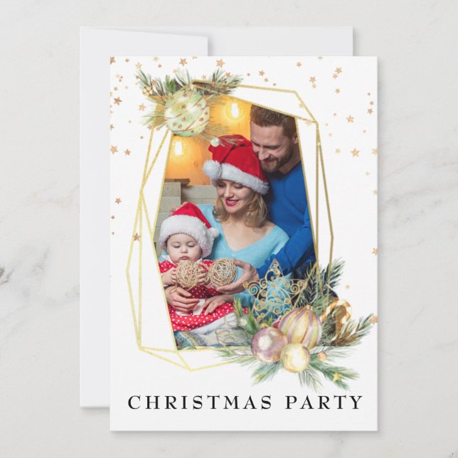 *~* Family Photo Corporate AP20 jul Party Inbjudningar (Framsida)