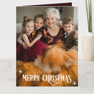 Family Photo God jul Kort