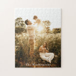 Family Photo Keepsaki Jigszle Puzzle Pussel<br><div class="desc">En Anpassningsbar Foto med namn-pussel. Underbar keepy- och presentidé för helgdagarna,  och för alla andra tillfälle under hela året.</div>
