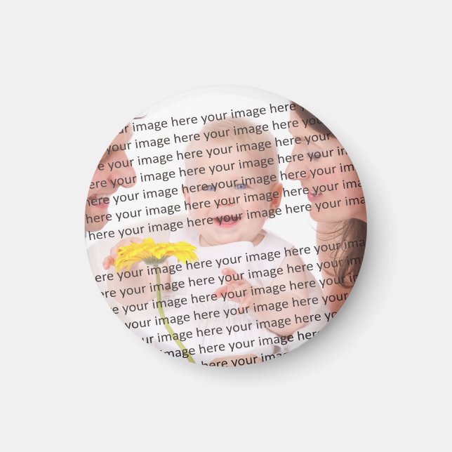 FAMILY Photo ✨ Loely Anpassningsbar Magnet (Framsidan)