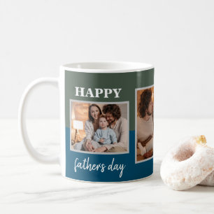 Family Photo Lycklig Fars dag Kaffemugg