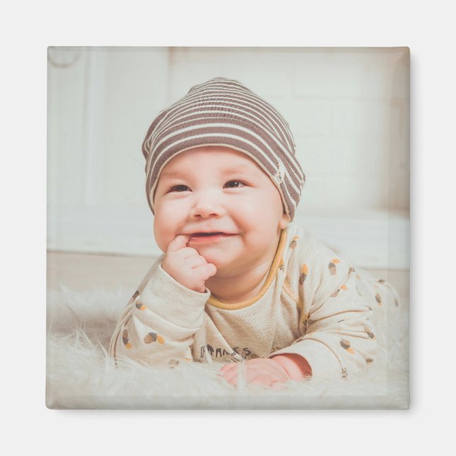 Family Photo Magnet Custom Photo Magnet (Framsidan)