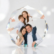 Family Photo Octagon Block