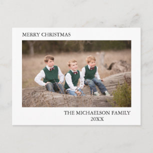 Family Photo Personlig Helg Vykort