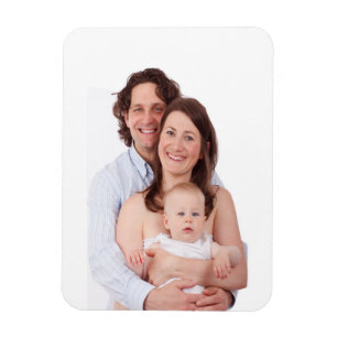 Family Photo Personlig Magnet
