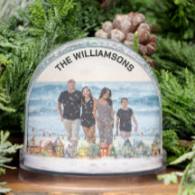 FAMILY PHOTO WINTER SCENE GRÄNS LJUS