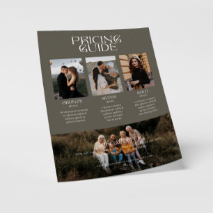Family Photography Pricing Guide Sell Lakan Reklamblad