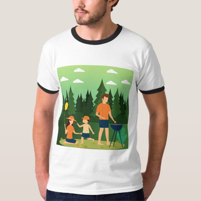 FAMILY PICNIC T SHIRT (Framsida)