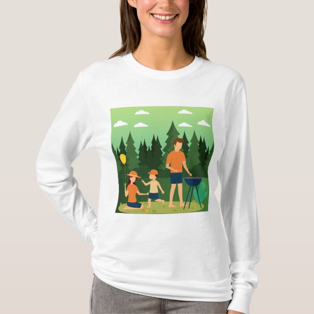 FAMILY PICNIC T SHIRT (Framsida)