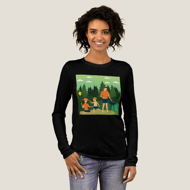 FAMILY PICNIC T SHIRT (Hel framsida)