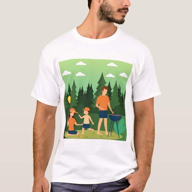 FAMILY PICNIC T SHIRT (Framsida)