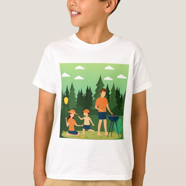 FAMILY PICNIC T SHIRT (Framsida)
