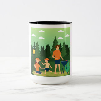 FAMILY PICNIC Två-Tonad MUGG