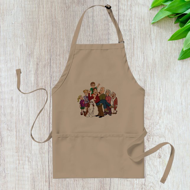Family Porträtt Apron Förkläde (Skapare uppladdad)