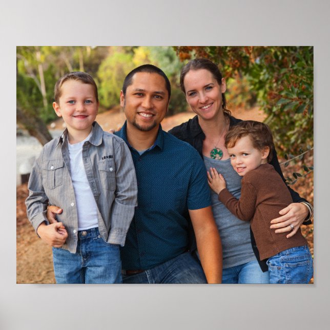 Family Porträtt Ligcape Poster (Framsidan)