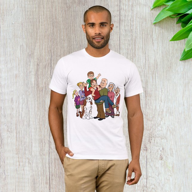 Family Porträtt Manar T-Shirt (Skapare uppladdad)