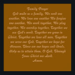 Family Prayer Poster<br><div class="desc">Familjebön - Gud gjorde oss till en familj, vi behöver varandra, vi kärlek varandra, vi förlåter varandra, vi samarbetar, vi leker tillsammans, vi gudar ihop, tillsammans med oss använda Guds ord, tillsammans växer vi oss i Kristus, tillsammans med oss kärlek alla manar, tillsammans vi vår Gud, tillsammans hoppas vi på...</div>