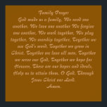 Family Prayer Poster<br><div class="desc">Familjebön - Gud gjorde oss till en familj, vi behöver varandra, vi kärlek varandra, vi förlåter varandra, vi samarbetar, vi leker tillsammans, vi gudar ihop, tillsammans med oss använda Guds ord, tillsammans växer vi oss i Kristus, tillsammans med oss kärlek alla manar, tillsammans vi vår Gud, tillsammans hoppas vi på...</div>