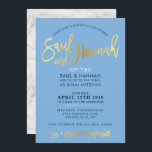 FAMILY Pub Mitzvah Inbjudan för Saul & Hannah<br><div class="desc">med kat masard >> www.simplysweetPAPERIE.com << CONTACT ME för anpassningsbar "faux guld foil effect type" är detta ett särskilt skapat grafikobjekt Kärlek som designen är, men vill se vissa ändringar - ett annat färg-schema, produkt, foto eller anpassad för ett annat tillfälle - ingen oro kontaktar mig bara, kat@simplysweetPAPERIE.com - jag...</div>
