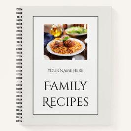 Family Recipe Bok för varje kök