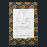 Family Recipe Heirloom Sunsun Rustic Kökshandduk<br><div class="desc">Behåll familjens tehandduk.  morbror Jim's chili recept eller underbara moster Aggie's all time favorit thanksgiving casserole skål. Elegant och enkel malldesign kan enkelt justeras för att  dina familjerecept som mors dag,  födelsedagsgåvor eller julklappar. Anpassningsbar namn med initialer. Färg kan ändras. Underbar för familjegåvor eller för nygifta.</div>