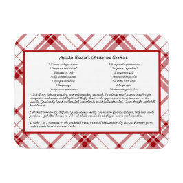 Family Recipe Keepsakjulen Magnet