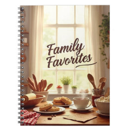 Family Recipes Anteckningsbok