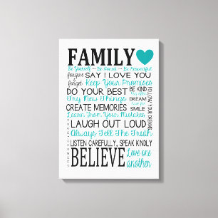 Family Regler Canvas