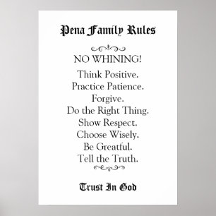 Family Regler Poster
