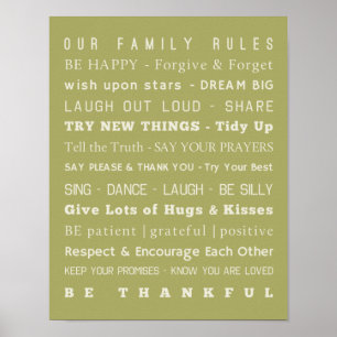 Family Regler Poster