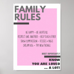 Family Regler Poster